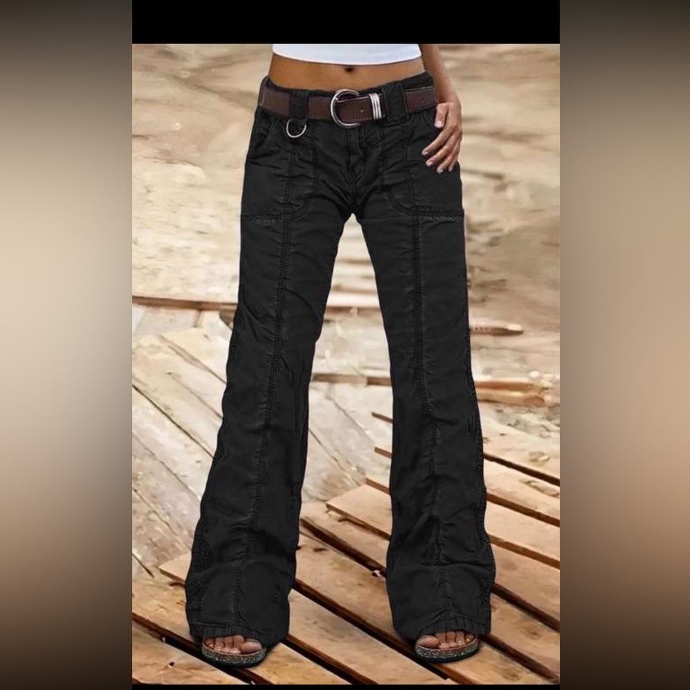Flamingals straight Leg Cargo Pants